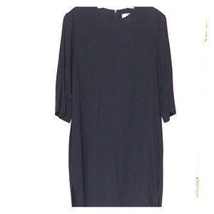 & Other Stories Black Tunic Dress